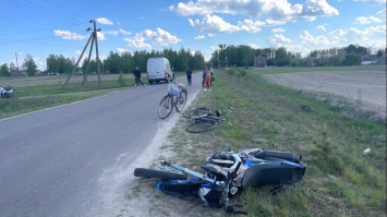 Невдалий обгін: на Рівненщині в ДТП постраждав малолітній мотоцикліст