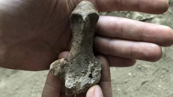 В італійській печері знайшли рідкісну глиняну фігурку віком понад 7 тисяч років 