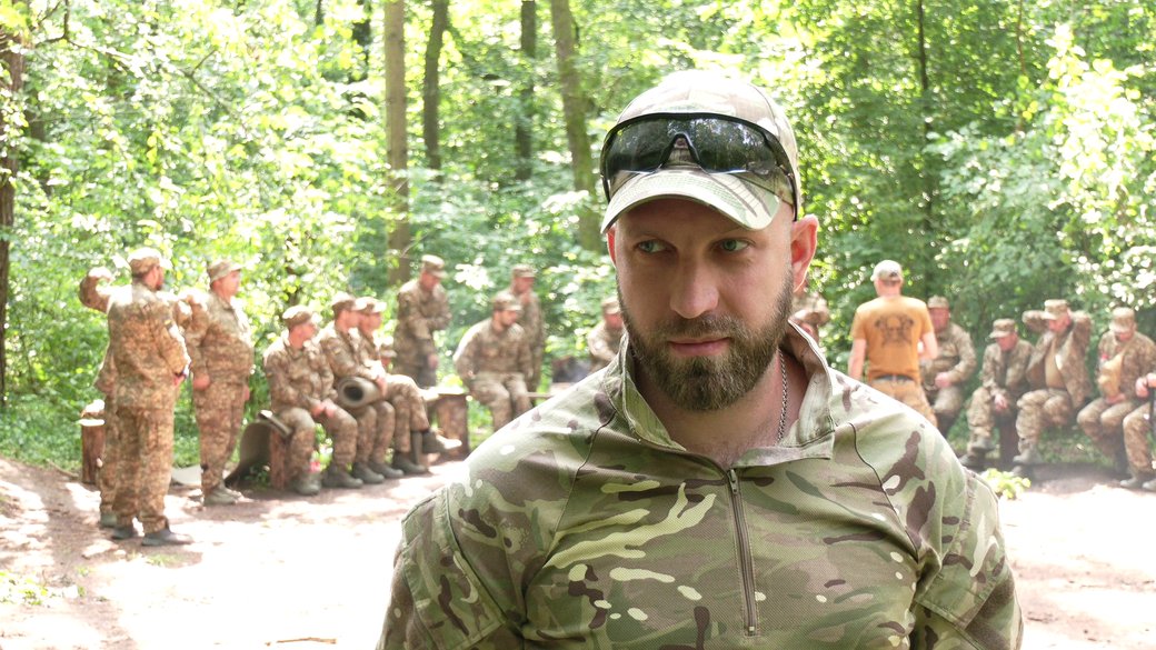 Бойовий медик досвід передає гвардійцям