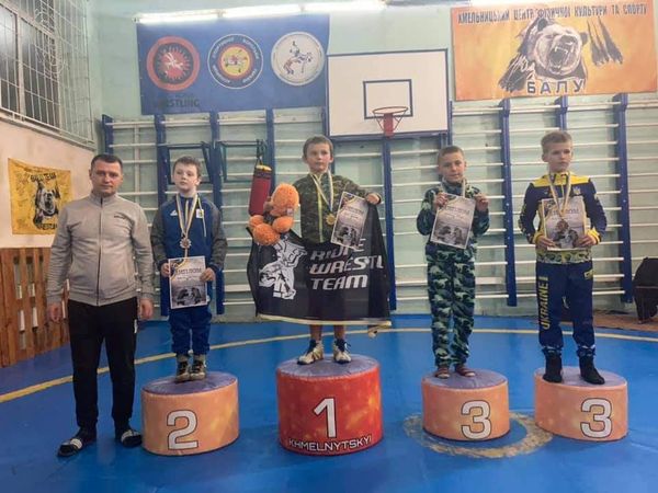 Чотири медалі вибороли юні рівненські борці на міжнародному конкурсі