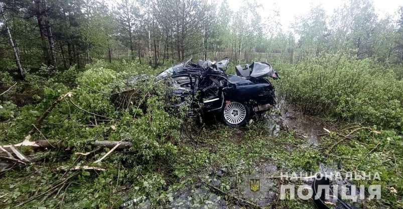 ДТП на Рівненщині: авто злетіло з дороги, є загиблі 