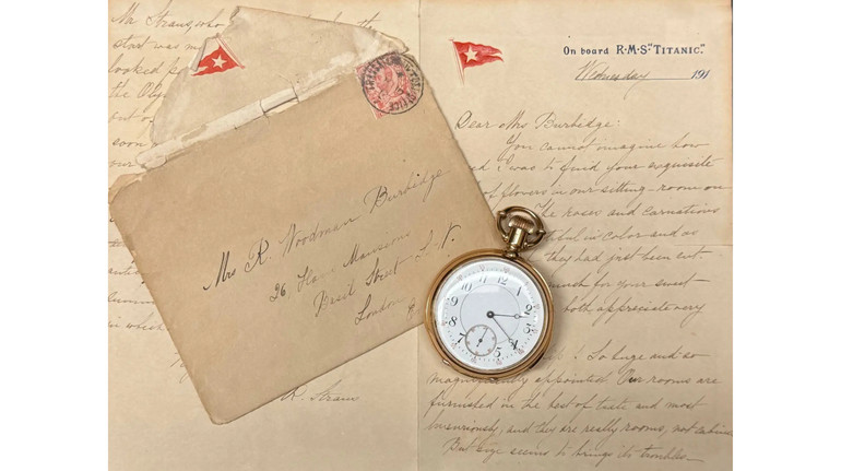 Кишеньковий годинник загиблого пасажира 