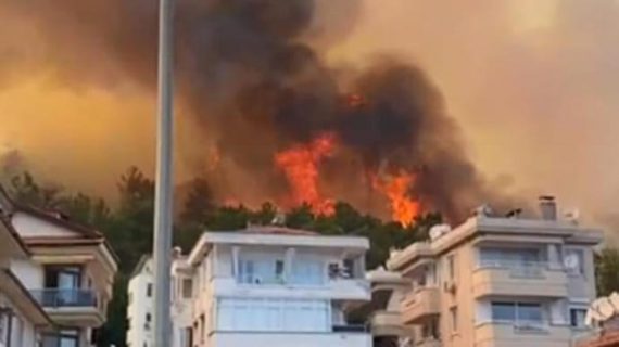 Лісові пожежі в Туреччині досягли туристів – йде евакуація