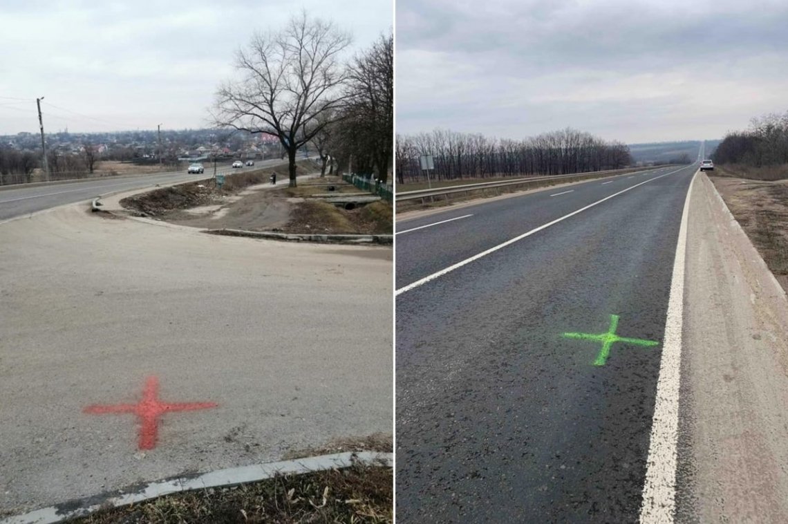 На Рівненщині поліцейські затримали дівчину, яка  малювала мітки 