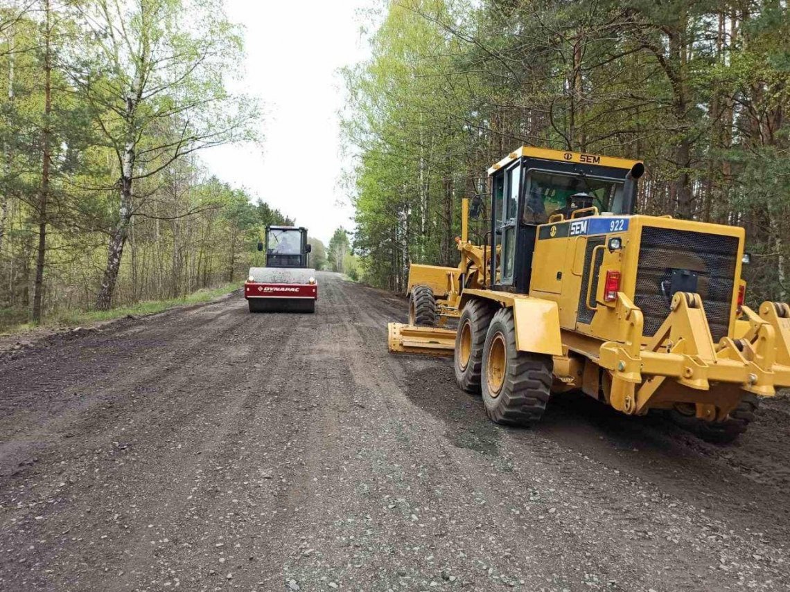 На Рівненщині розпочався ремонт дороги до Білого озера
