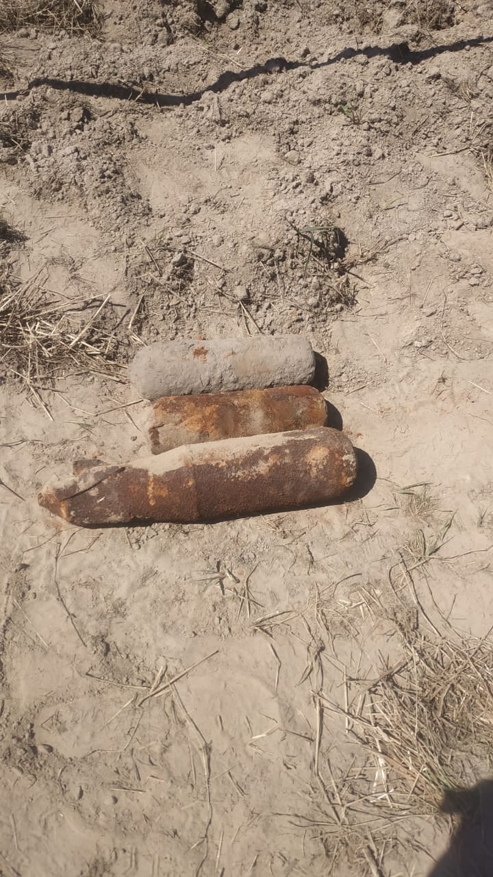 На Рівненщині в полі знайшли три авіаційні бомби