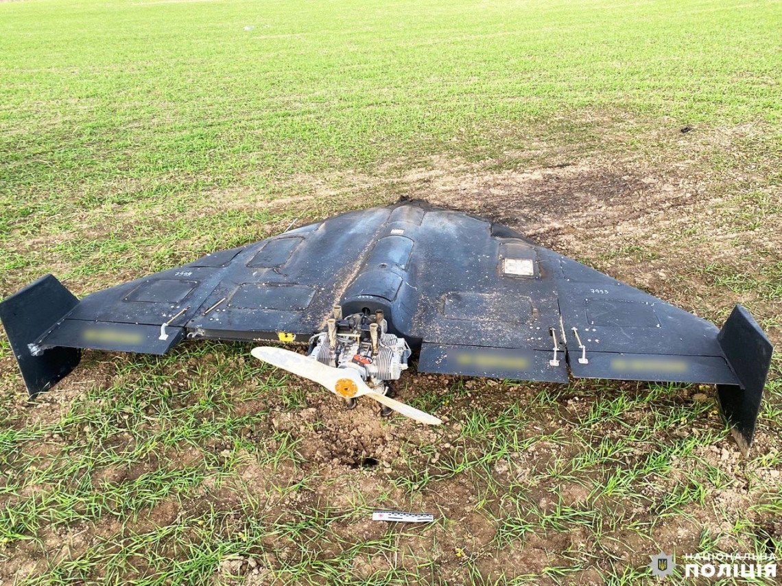 На Рівненщині зафіксували падіння  ворожого безпілотника  