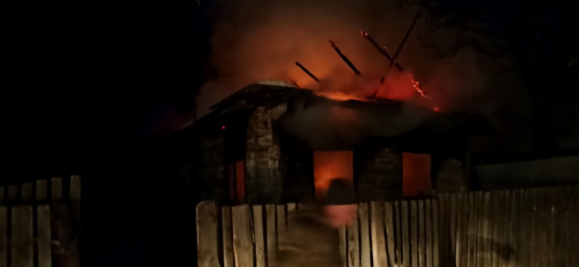 На Сарненщині пожежа забрала життя чоловіка (ВІДЕО)