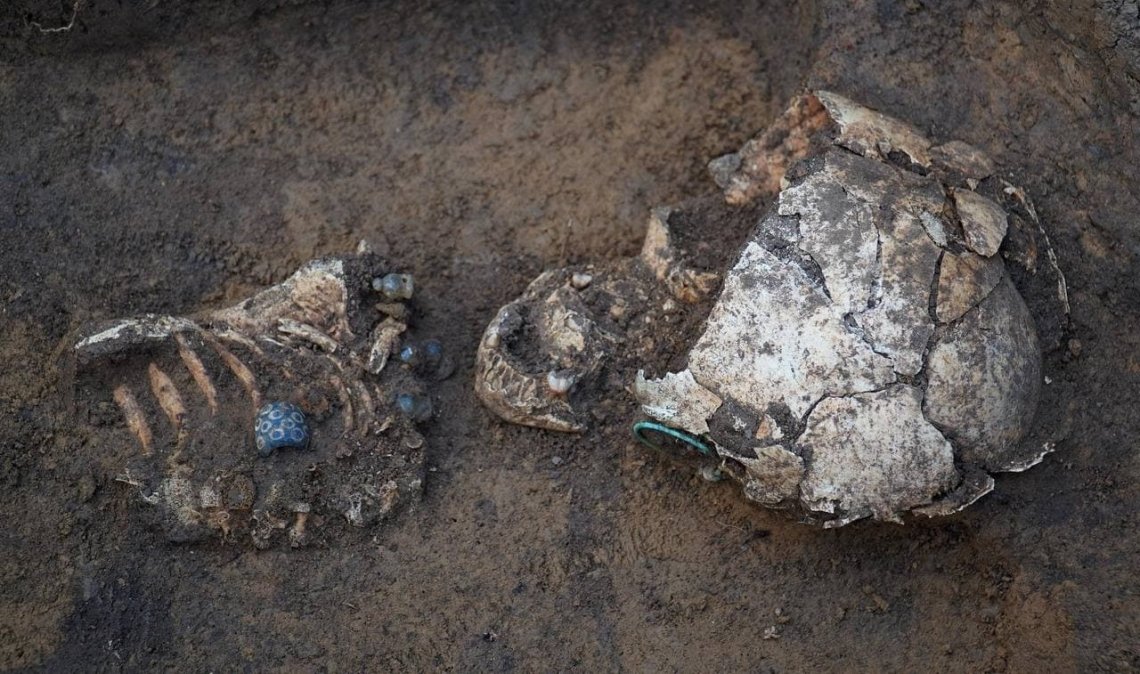 Під Полтавою на Барвінковій горі знайшли скелет, якому понад 2 тисячі років