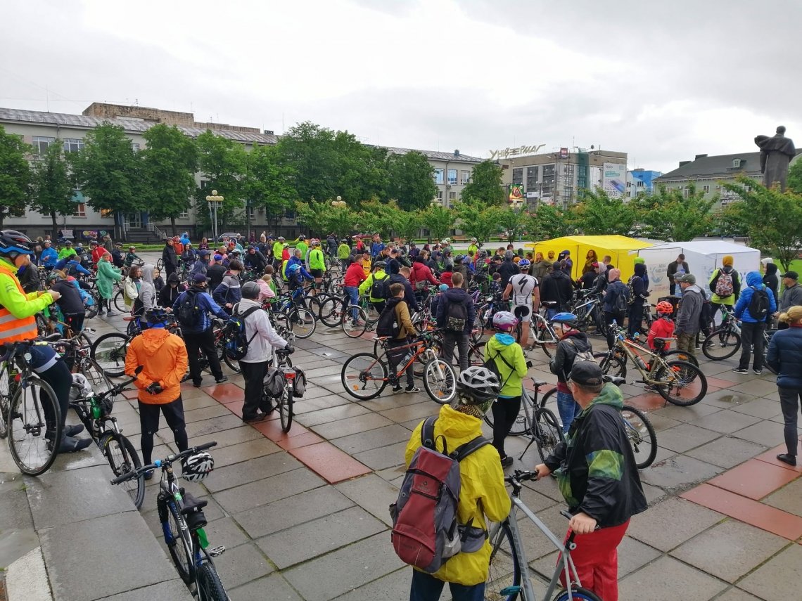 Понад дві сотні учасників взяли участь у міському фестивалі «Велодень - 2021»