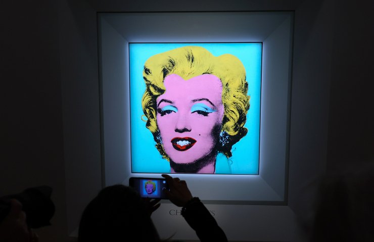 Портрет Мерилін Монро став найдорожчим твором мистецтва ХХ століття, проданим на аукціоні