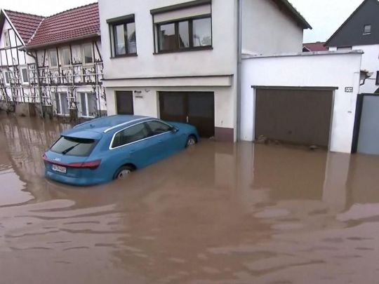 Повінь на Різдво: у Німеччині  затопило декілька районів