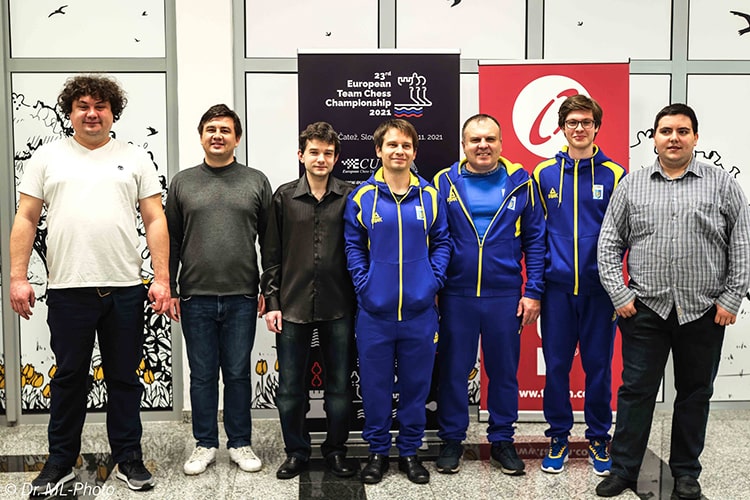 Шахи. Збірна України виграла золото командного чемпіонату Європи