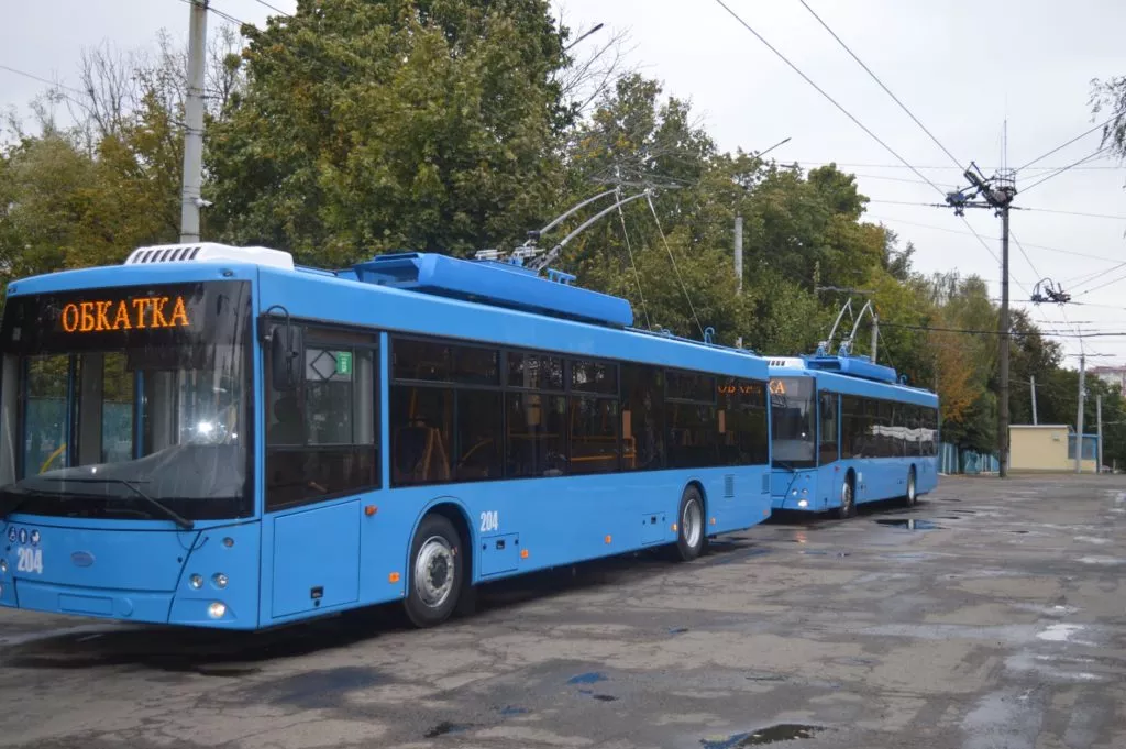 Ще два нових тролейбуси з’явилися у Рівному