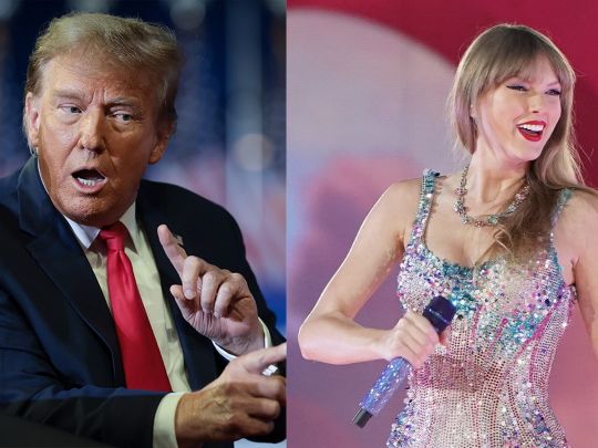 Трамп звинувачує співачку Тейлор Свіфт у зраді