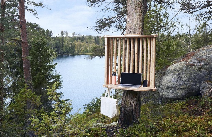 У Фінляндії створюють міні-офіси на деревах для дистанційної роботи