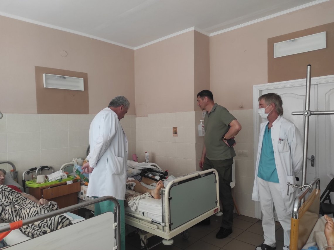 У лікарнях Рівненщини лікують поранених з різних областей України