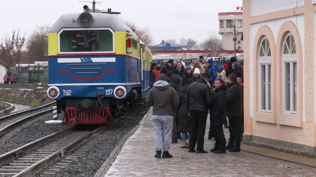 У Рівному дитяча залізниця працює і взимку