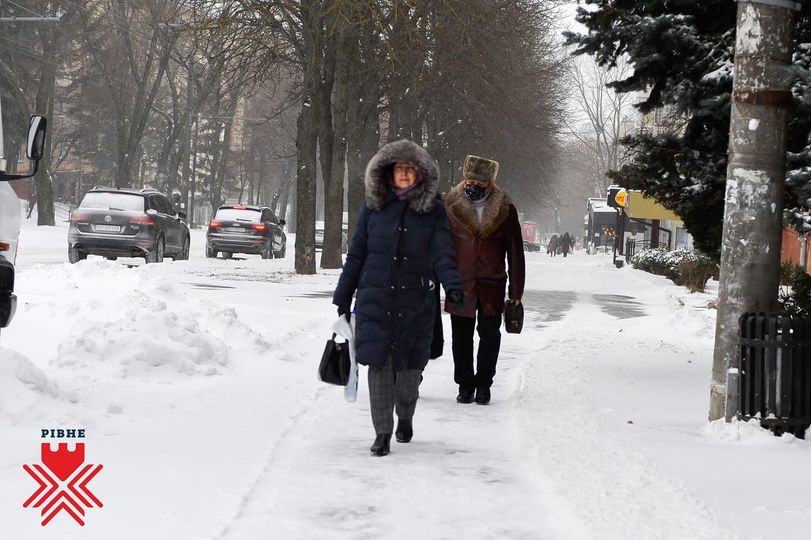 У Рівному з початку лютого через погіршення погодних умов зросла кількість травмованих