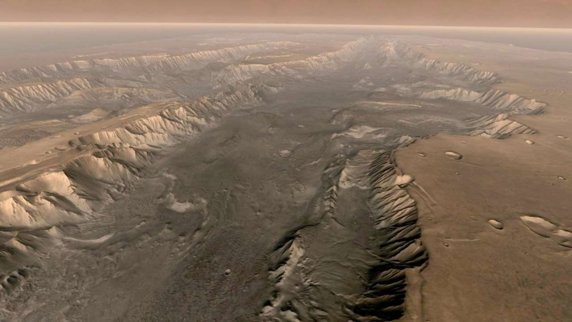 Вчені виявили на Марсі сліди недавньої вулканічної активності