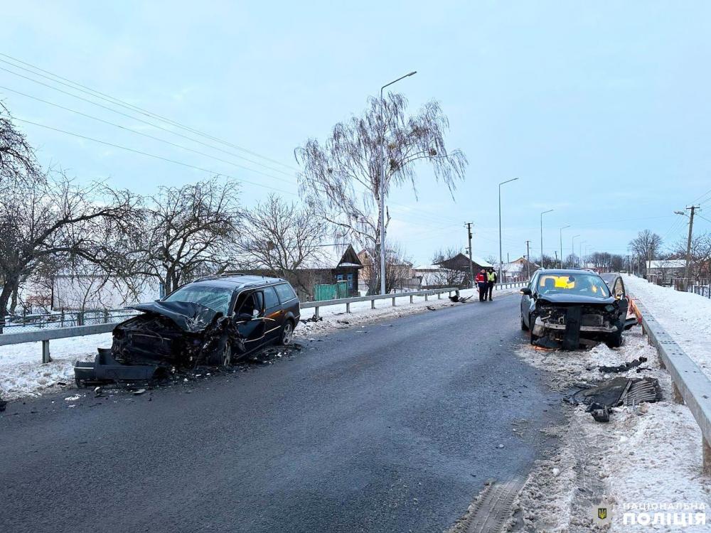 Виїхав на зустрічну смугу