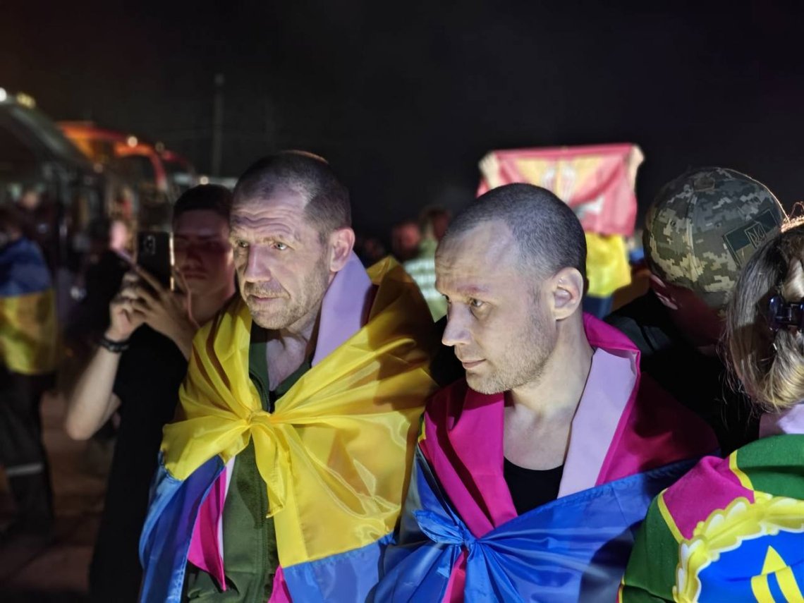 Вісім бійців з Рівненщини повернули з російського полону 