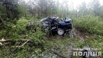 ДТП на Рівненщині: авто злетіло з дороги, є загиблі 