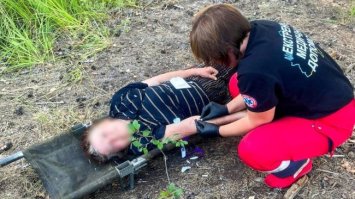 Майже добу провела в болоті