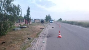 На Березнівщині внаслідок ДТП загинув мотоцикліст (ФОТО)