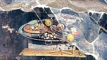 На давньоримській фресці у Помпеях — піца!