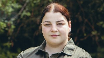 На фронті – єдина із села жінка