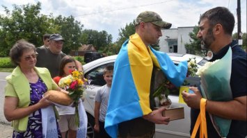 На Гощанщину повернувся зниклий безвісти воїн, який був рік у полоні