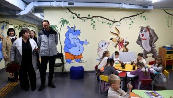 На Рівненщині у дитсадку відкрили безбар’єрне укриття
