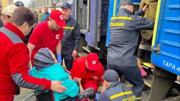 На Рівненщину прибув четвертий евакуаційний потяг з Донеччини