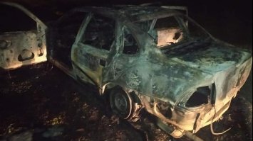 На Сарненщині згорів легковий автомобіль