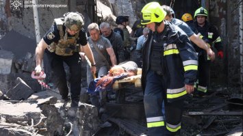 Наслідки удару по Дніпру й області: загиблі й значні руйнування