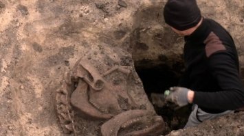 Ритуальне поховання розкопали археологи біля Рівного
