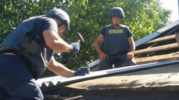 Рівненські пожежники відновлюють Донеччину