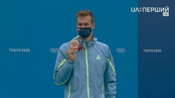 Рівненський плавець Михайло Романчук здобув бронзу на Олімпіаді в Токіо