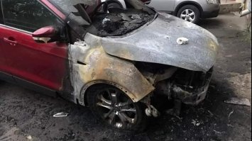 У Костополі загорівся автомобіль