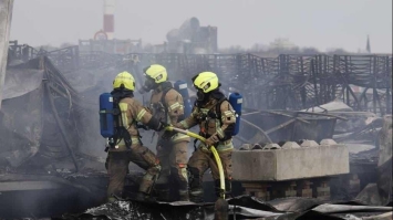 У наметовому містечку для українських біженців у Берліні сталась пожежа