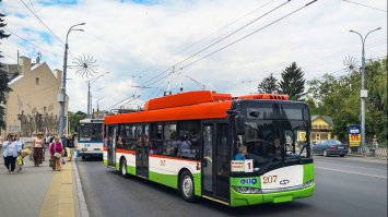 У Рівному усі чотири тролейбуси 