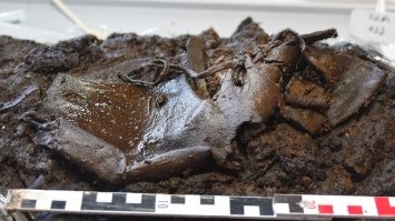 Вчені знайшли в болоті черевик віком 2000 років