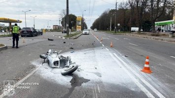Збив мотоцикліста: водій авто був під дією наркотиків