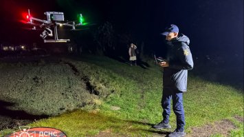 Зниклого 78-річного чоловіка вночі знайшли завдяки квадрокоптеру