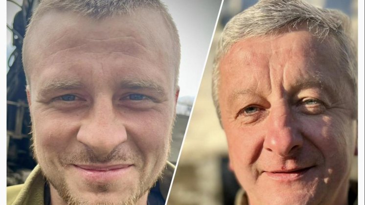 Батько і син стали побратимами на фронті